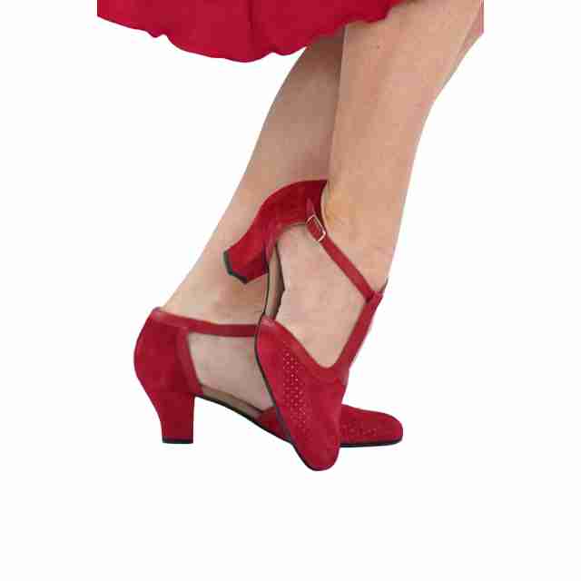 Rumpf Dames Rode Swing Schoenen 9236