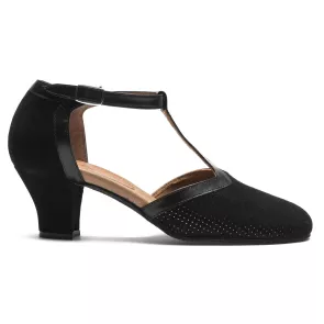 Rumpf Dames Zwarte Swing Schoenen 9236