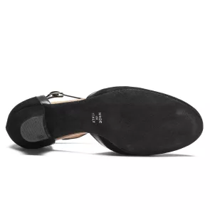 Rumpf Dames Zwarte Swing Schoenen 9236 suéde zool