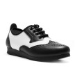 Rumpf SAMMY Boogie Woogie Dance Shoes 1611 zwart-wit