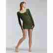 Temps Danse Knitted Long Sleeve Warm Up Tunic Johanna groen