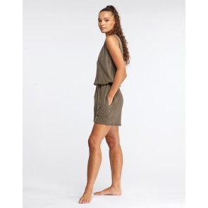 Temps Danse Dames French Terry Combishort Calypso bruin