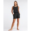 Temps Danse Dames French Terry Combishort Calypso zwart