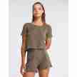 Temps Danse French Terry T-Shirt Caprice bruin