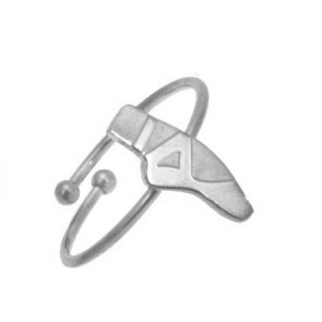 Alista Ring met Ballet Spitzen metaal