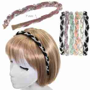 Alista Haarband met Parels en Strass in diverse kleuren