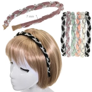 Alista Haarband met Parels en Strass in diverse kleuren