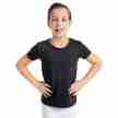 capezio 1061B t-shirt ronde hals voor jongens zwart
