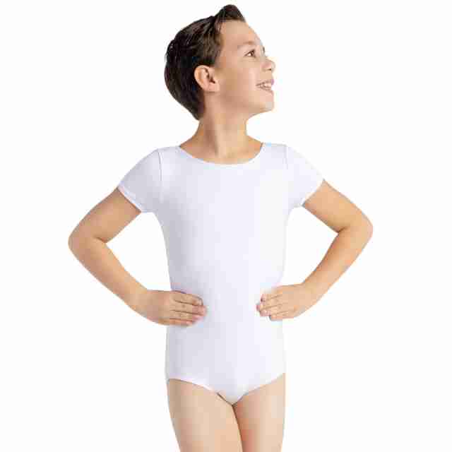 Capezio SE1062B balletpak voor jongens wit