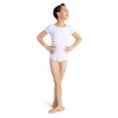 Capezio SE1062B balletpak voor jongens wit hoge hals 