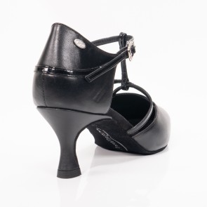 Portdance PD121 Premium Zwarte Dansschoenen met 5cm hak