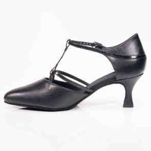 Portdance PD121 Zwarte Dansschoenen dames met 5cm hak