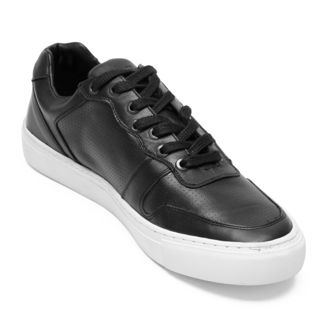 Rumpf 1528 Luca lederen danssneakers met volledige zool