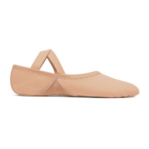 Rumpf 2007 Pique vegan balletschoenen splitzool zijkant