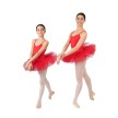 Rumpf 3105 tutu met balletpak rood