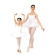 Rumpf 3105 tutu met balletpak wit 