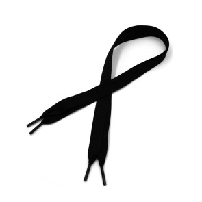 Capezio Grosgrain Ribbon Shoelaces 18 zwart