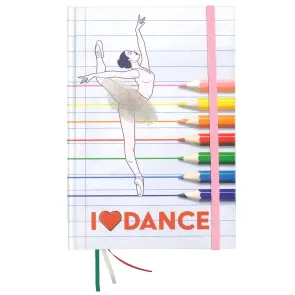 Alista Breed Gelinieerd Notitieboekje I Love Dance