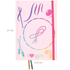 Alista Breed Gelinieerd Notitieboekje I Love Gym