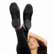 Capezio Jazz Glove Kinderen Jazz Schoenen zwart met een splitzool