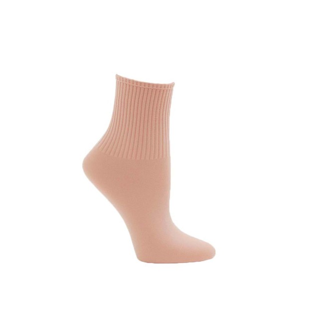 Capezio Ribbed Sokken nude