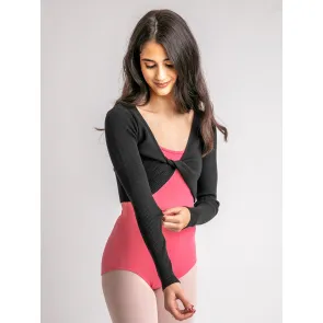 Capezio Shrug with Faux Knot