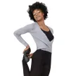 Capezio Ribbed Knit Wrap Sweater