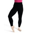 Capezio comfortabele Ribbed Sweater Gebreide Legging dames zwart
