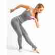 Capezio-Full-Length-Romper-grijs met dikke schouderbandjes