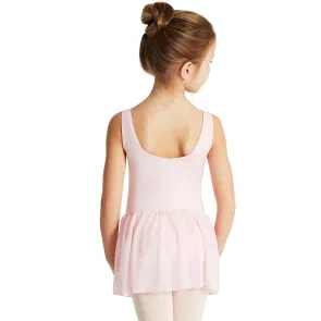 Capezio meisjes Pinch Front Tank Dress roze achter