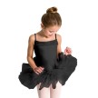 Capezio Meisjes Tutu Balletpakje met Ruche Hals 11307C zwart