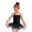 Capezio meisjes Belted Camisole Tutu Dress zwart