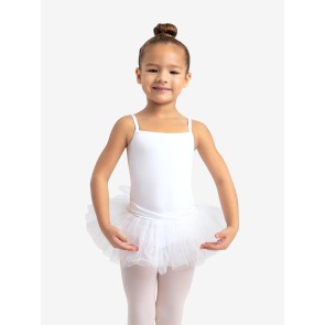 Capezio meisjes Belted Camisole Tutu Dress wit