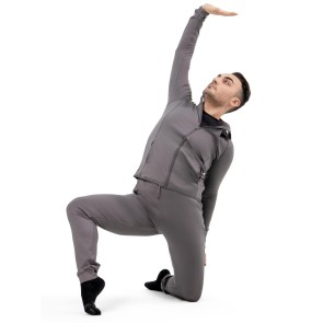 Capezio Studio Collection Jacket grijs met een perfecte pasvorm