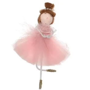 Alista Dancer Basics Alista Ballerina Decoratieve Hanger voor in de Kerstboom met een doorzichtig draadje