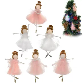 Alista Dancer Basics Ballerina Decoratieve Hanger voor in de Kerstboom van metaal en polyester