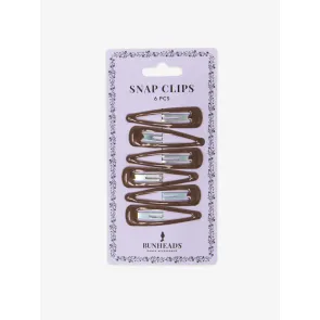 Bunheads BH1512_1515 Snap Clips donker bruin