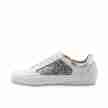 Elegante witte danssneakers met zilveren glitters Werner kern Carol