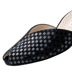 Werner Kern Sanna Dames Dansschoenen met een blokjespatroon