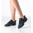 Suny 150 Knit zwart-grijs Dames Salsa Danssneakers met Splitzool