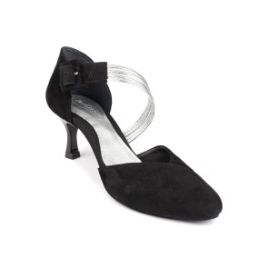 Portdance PD126 dames nubuck dansschoenen beige