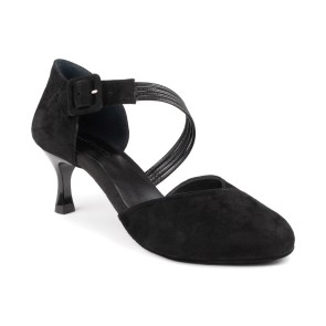 Portdance PD126 dames nubuck dansschoenen beige