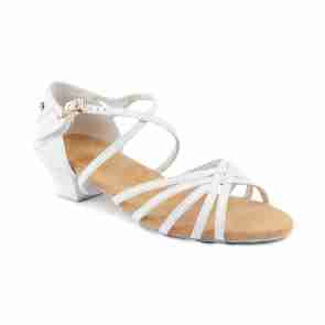 Portdance PD301/30 Lederen Latin Dansschoenen voor Kinderen