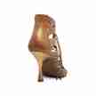 Portdance PD804 Dark Tan Leder Dansschoenen 7cm hak