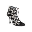 Portdance PD804 Pro Premium latin dansschoenen met panther print