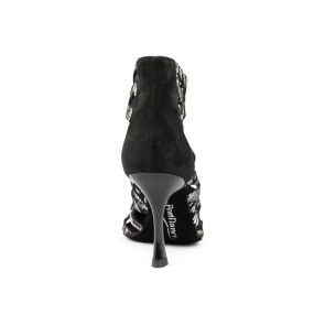 Portdance PD804 Dansschoenen Zwart-Wit Slangenprint