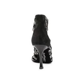 Portdance PD804 Dansschoenen Zwart-Wit Slangenprint