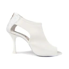 Portdance PD810 Pro Dames Dansschoenen Neopreen en Wit Glitter