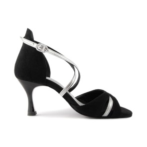 Portdance PD816 Black Silver Leather