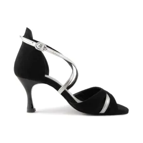 Portdance PD816 Black Silver Leather